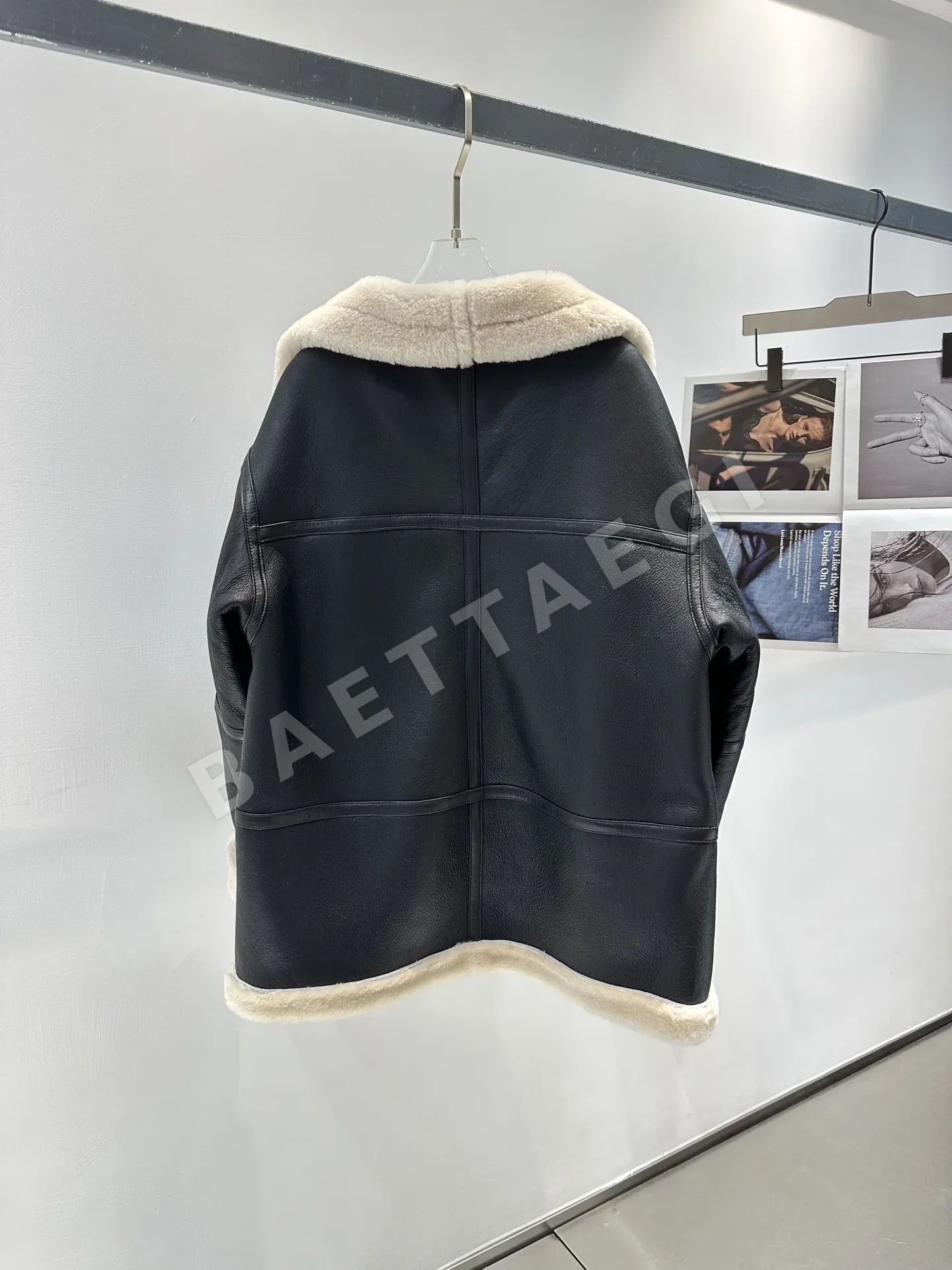 토템 울 퍼 여성 자켓 상세 이미지 8