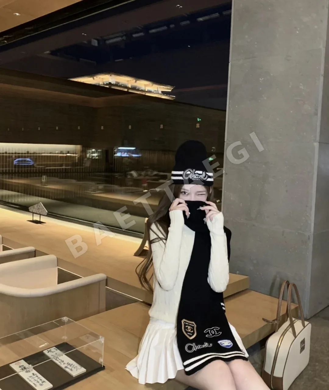 샤넬 비니 모자 185453