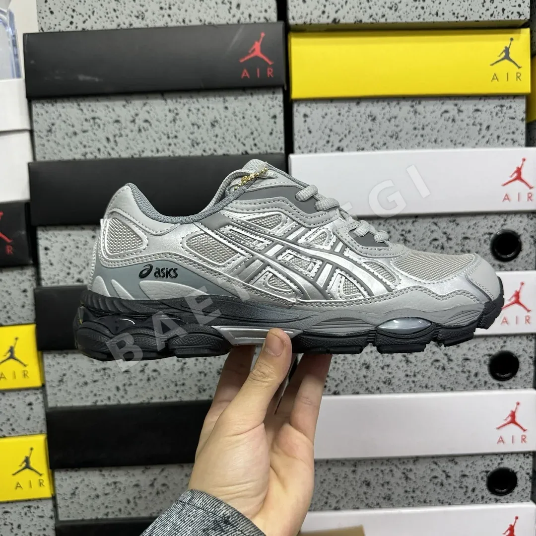 아식스 [WZ] 젤 NYC 미드 1203A280-020 200377 Asics Gel-NYC Mid Grey Sheet Rock 상세 이미지 4