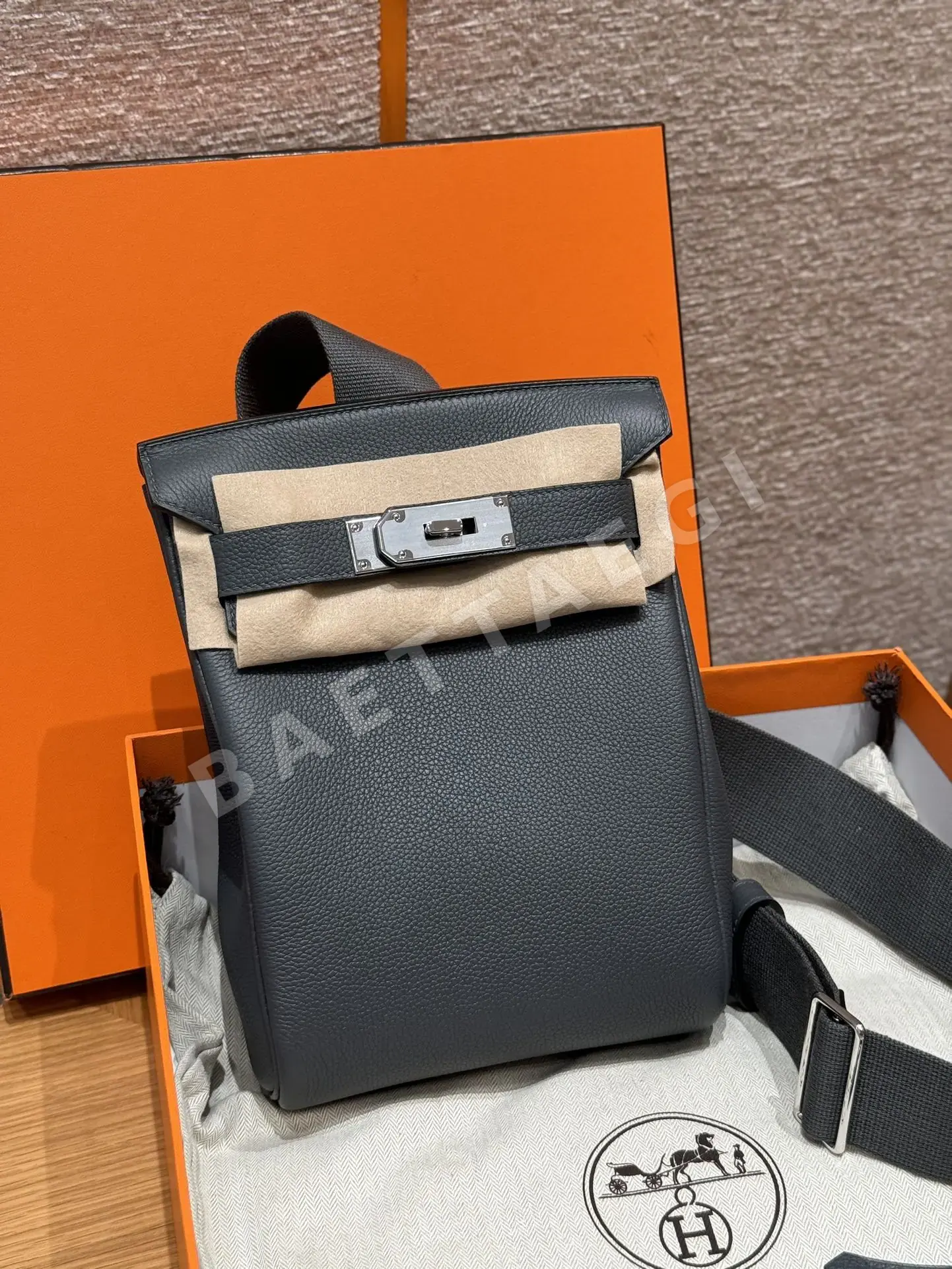 에르메스 토고 가죽 백팩 166670