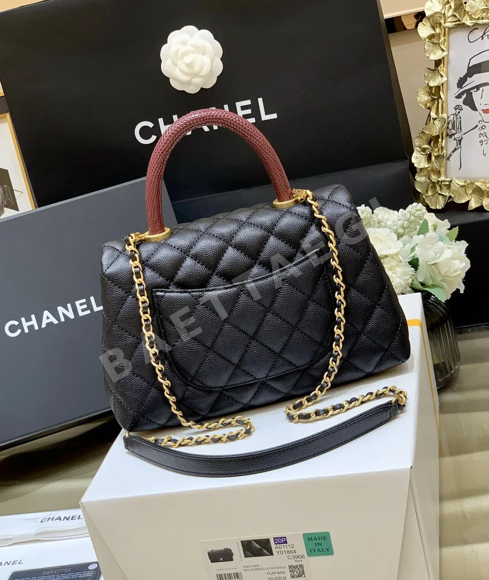 샤넬 코코 클래식 핸들 가방 A92993 상세 이미지 6