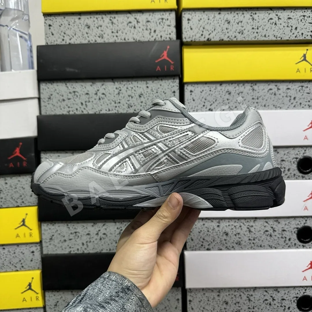 아식스 [WZ] 젤 NYC 미드 1203A280-020 200377 Asics Gel-NYC Mid Grey Sheet Rock 상세 이미지 6