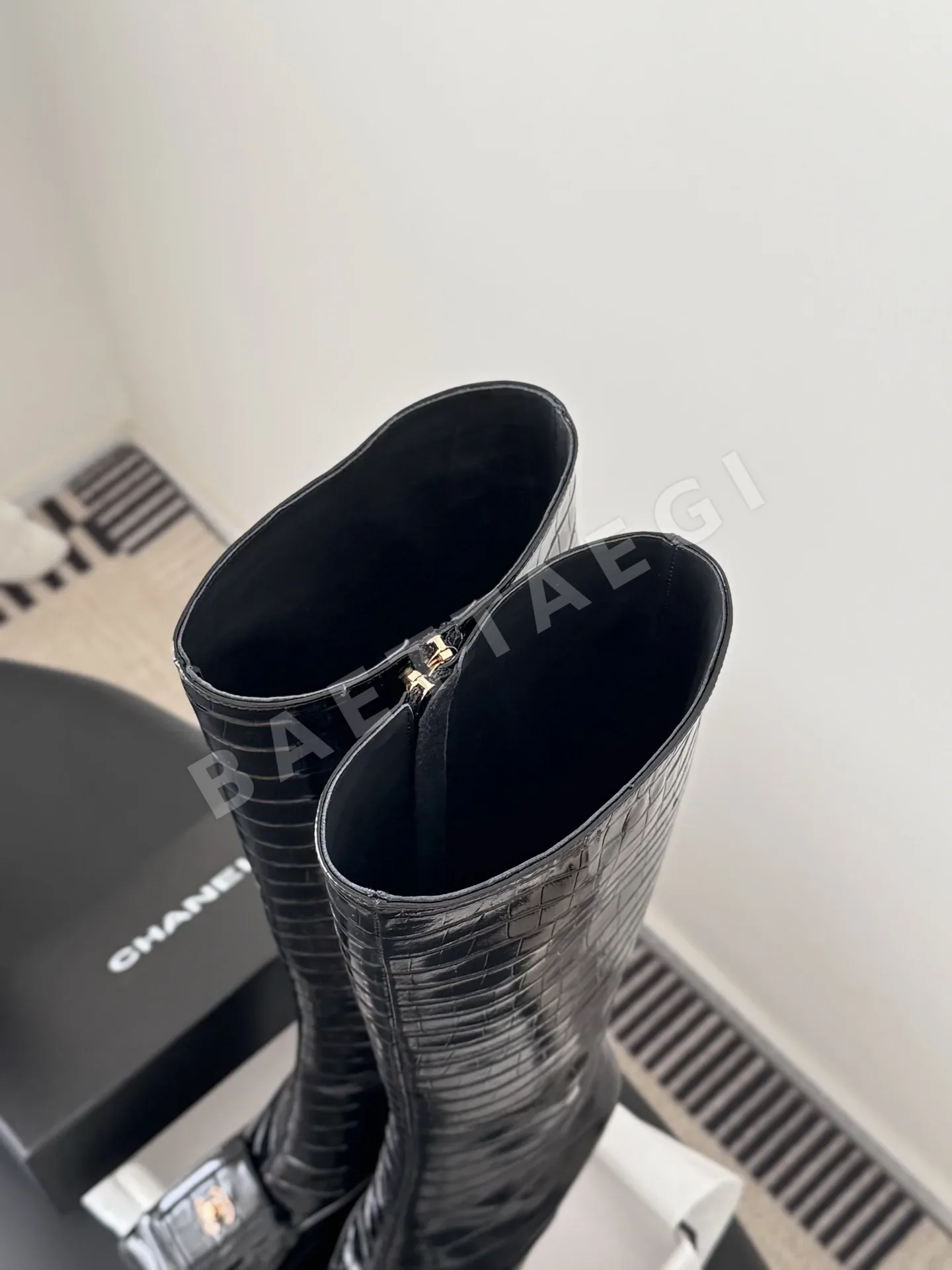 샤넬 25A 메티에다르 롱부츠 상세 이미지 8
