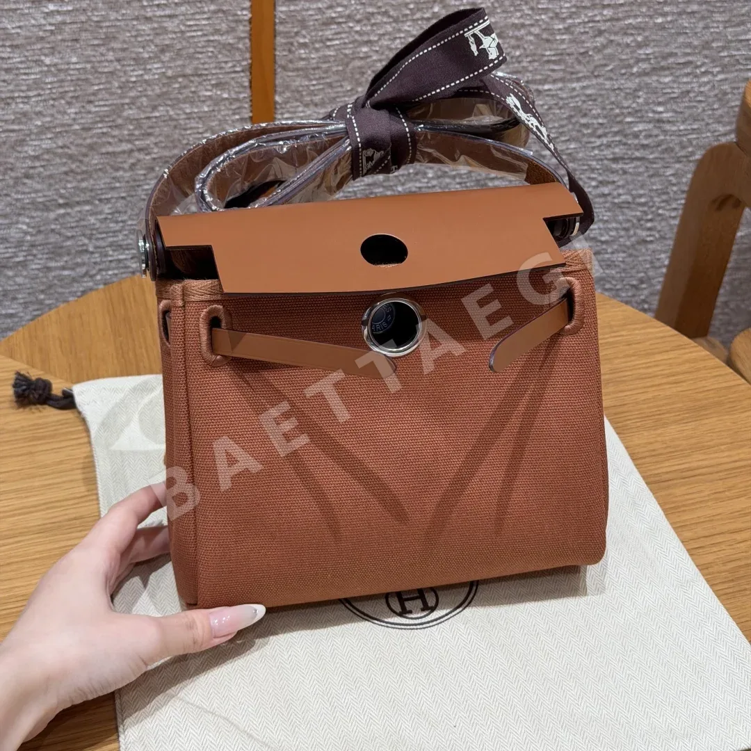 에르메스 미니 하버드 캔버스 숄더백 상세 이미지 1