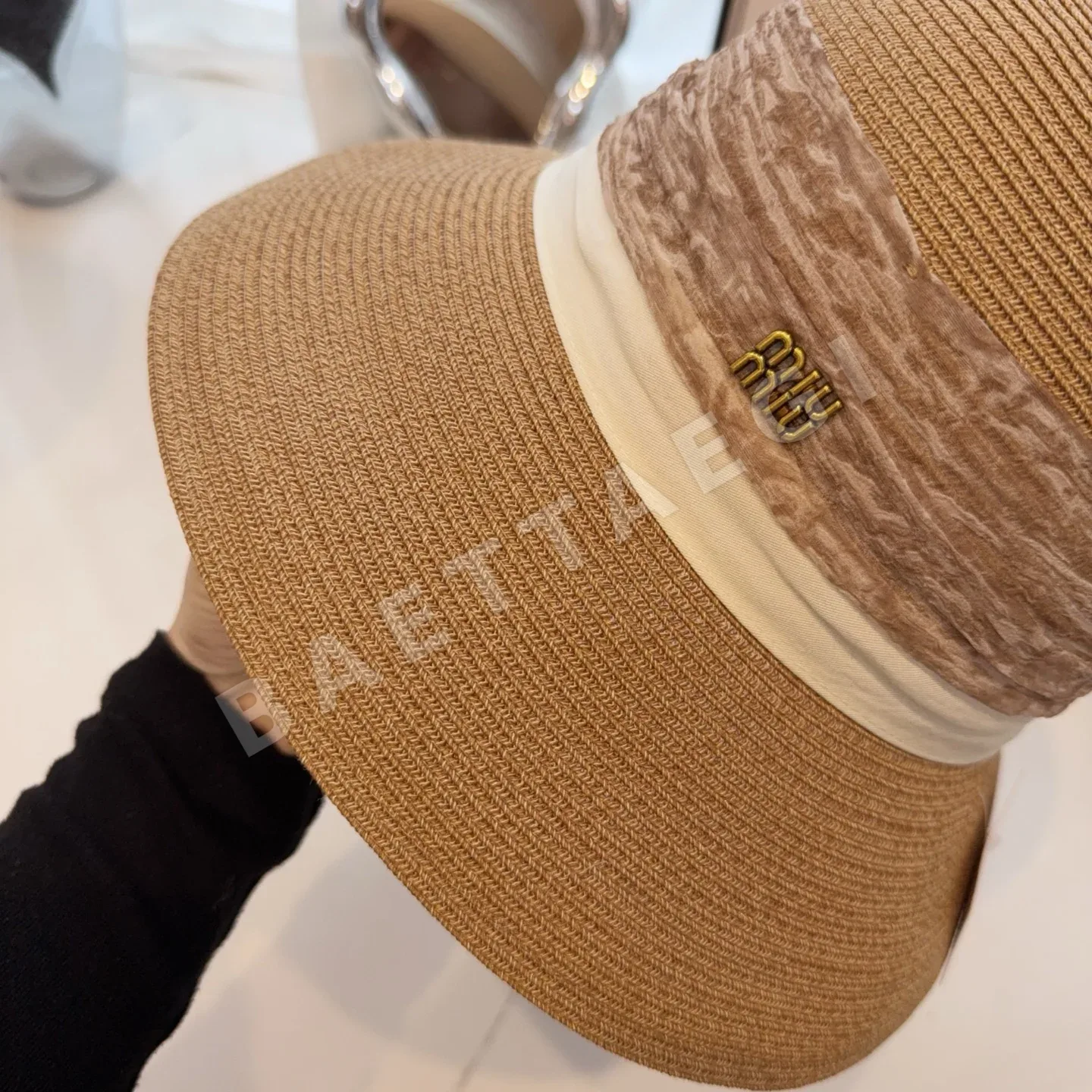 미우미우 모자 80952 Miu Miu Cap 상세 이미지 3