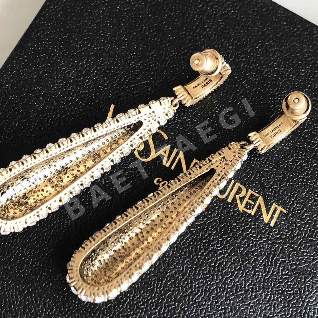 생로랑 YSL 다이아몬드 스터드 귀걸이 상세 이미지 9