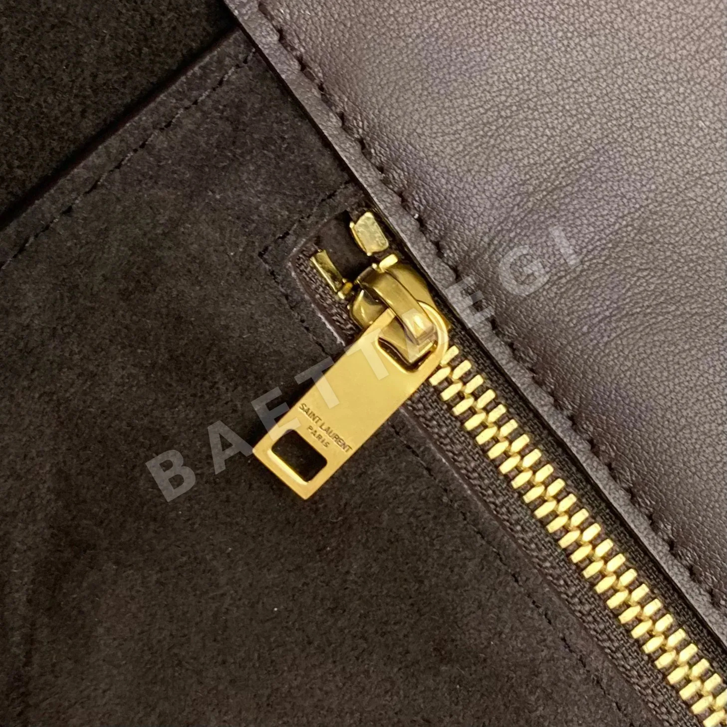 생로랑 다크 체스넛 YSL 베아 가방 상세 이미지 9