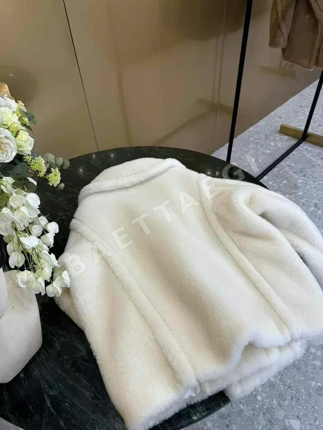 막스마라 에스페로 테디 베어 숏 자켓 상세 이미지 3