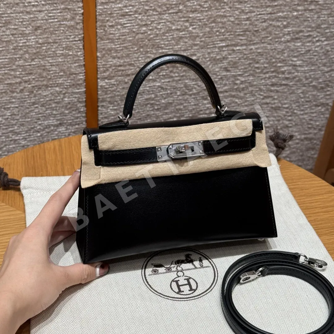 에르메스 켈리 미니 2 박스 가죽 가방 164185