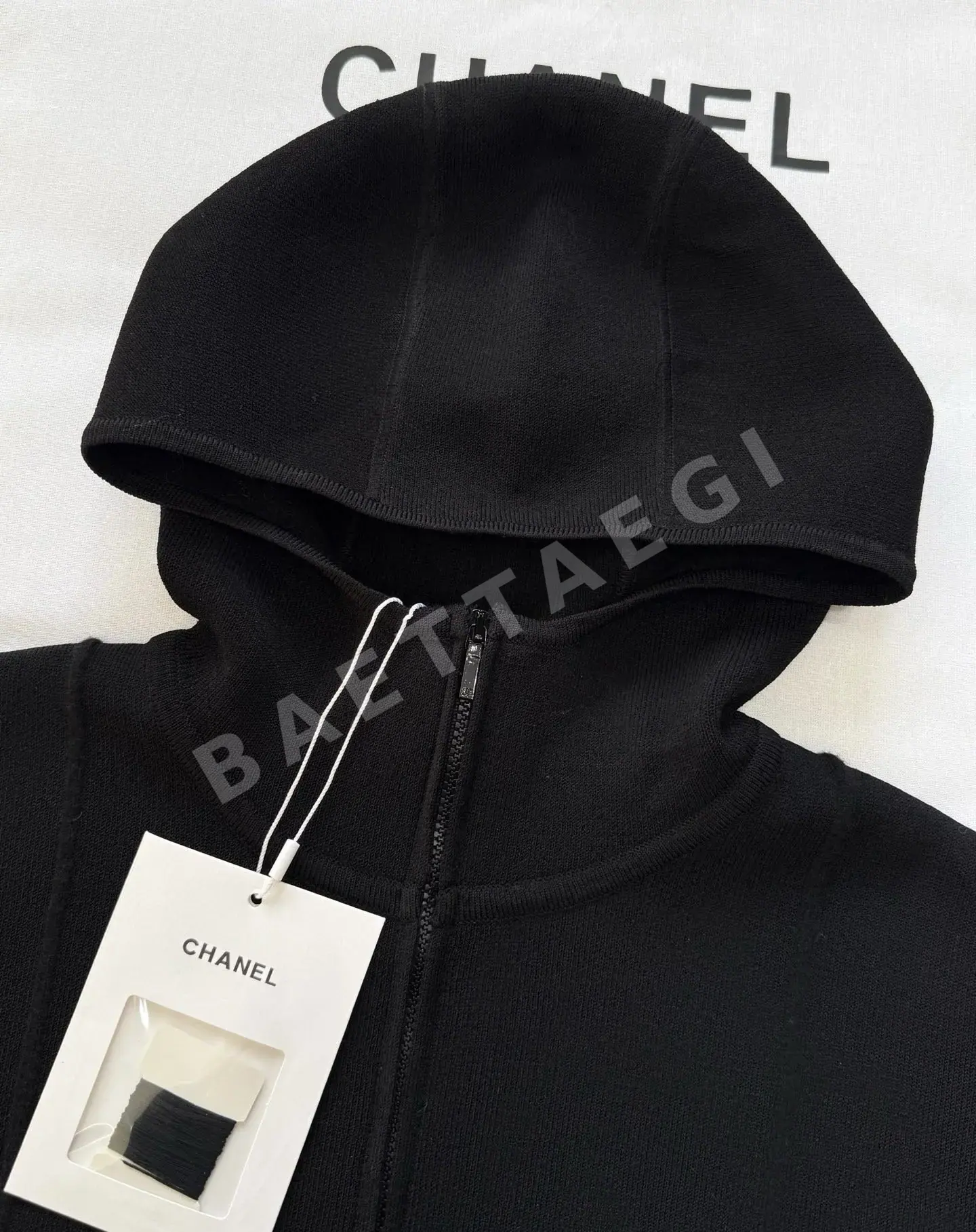 샤넬 코코 네이지 집업 후드 자켓 상세 이미지 4