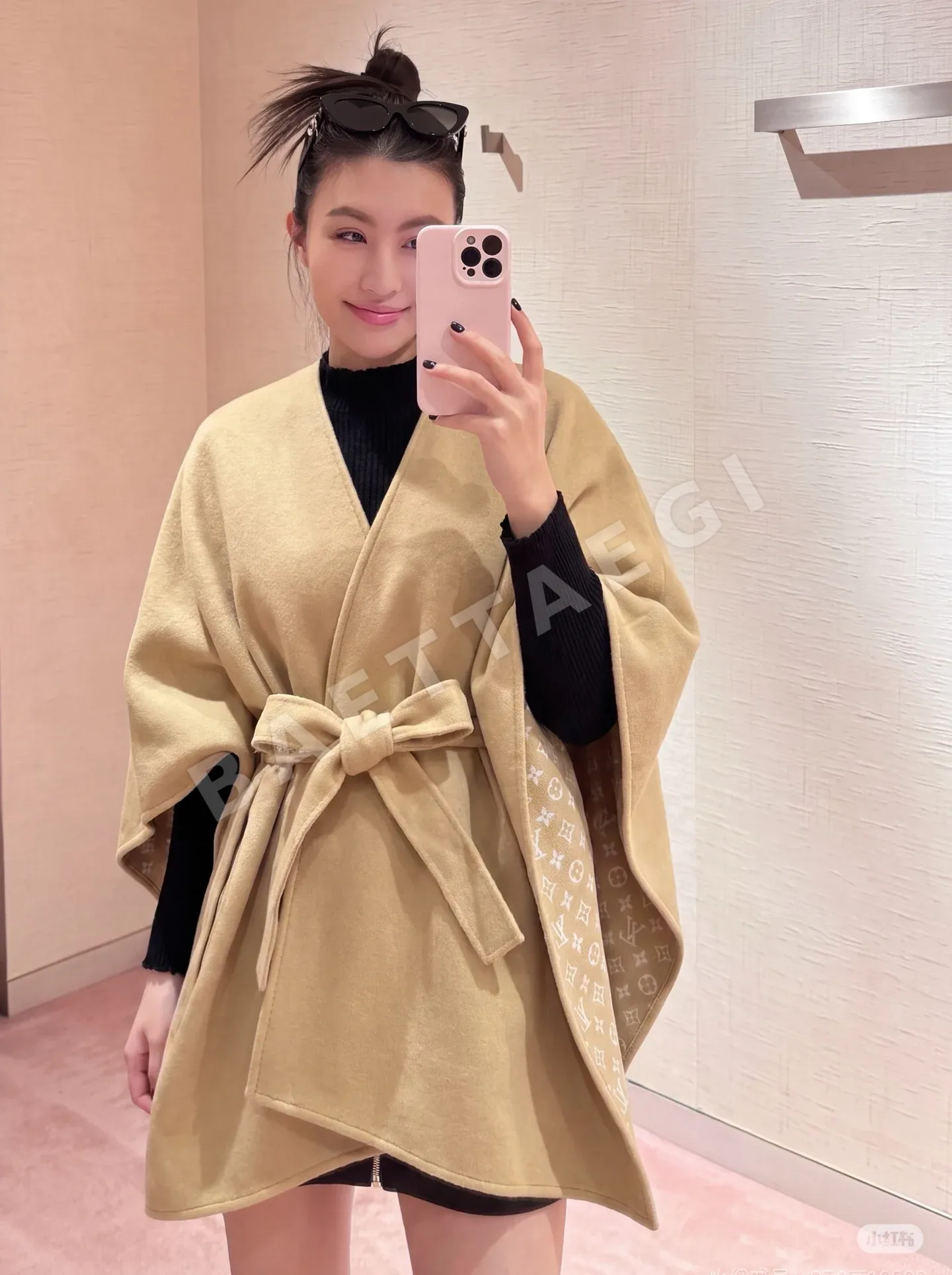 루이비통 울 케이프 숄 여성 의류 163883
