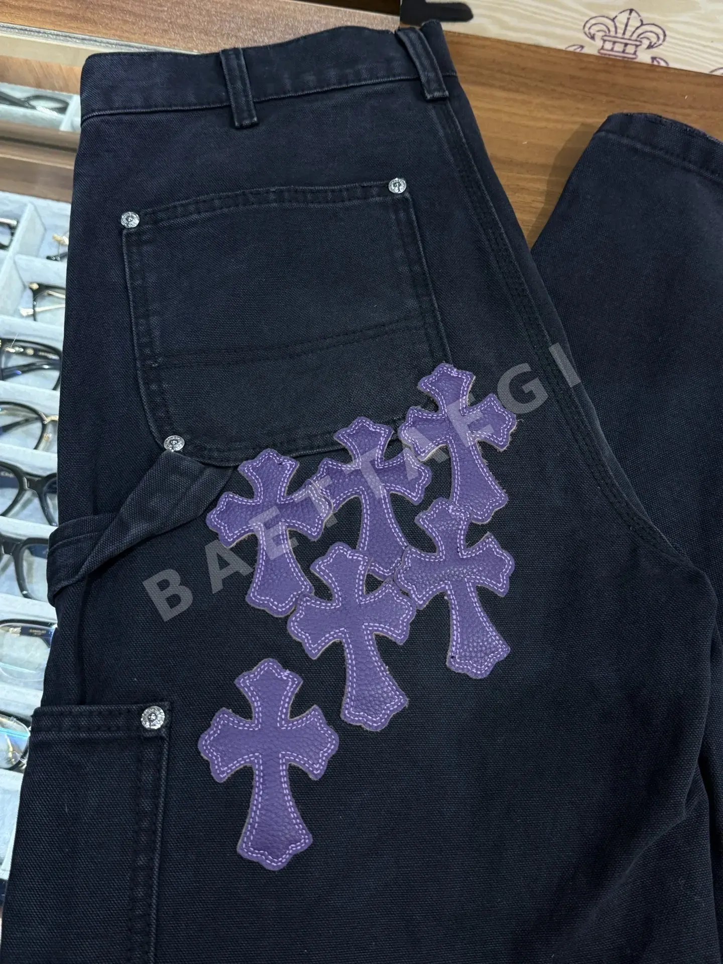 크롬하츠 남성 바지 163181 Chrome Hearts Pants 상세 이미지 5