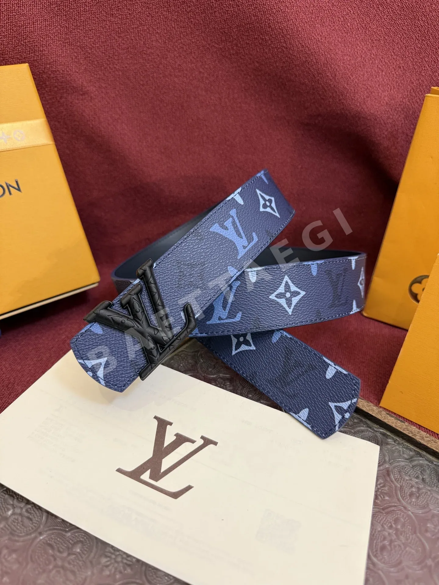 루이비통 디멘션 모노그램 리버시블 벨트 57483