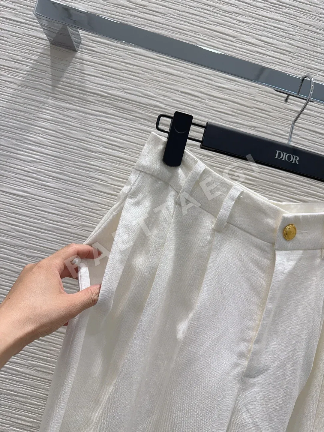 디올 린넨 여성 바지 상세 이미지 3
