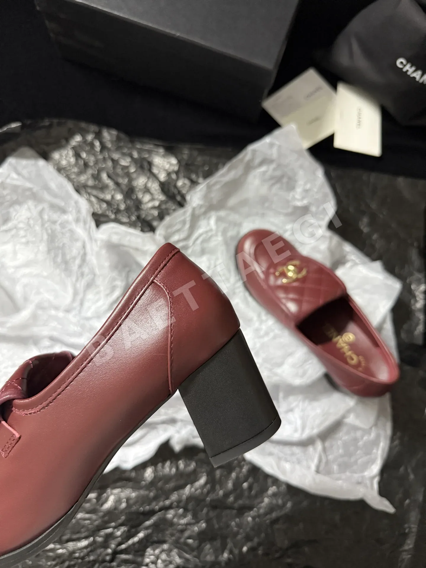 샤넬 퀼팅 가죽 로퍼 상세 이미지 7
