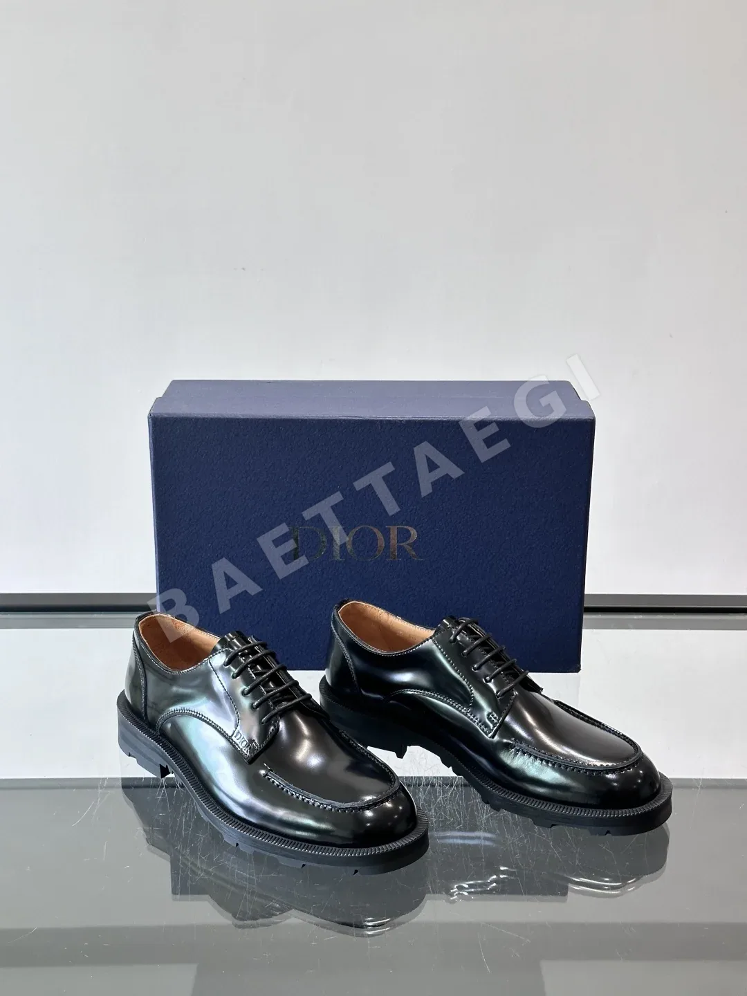 디올 P600 스웨이드 더비 슈즈 상세 이미지 5