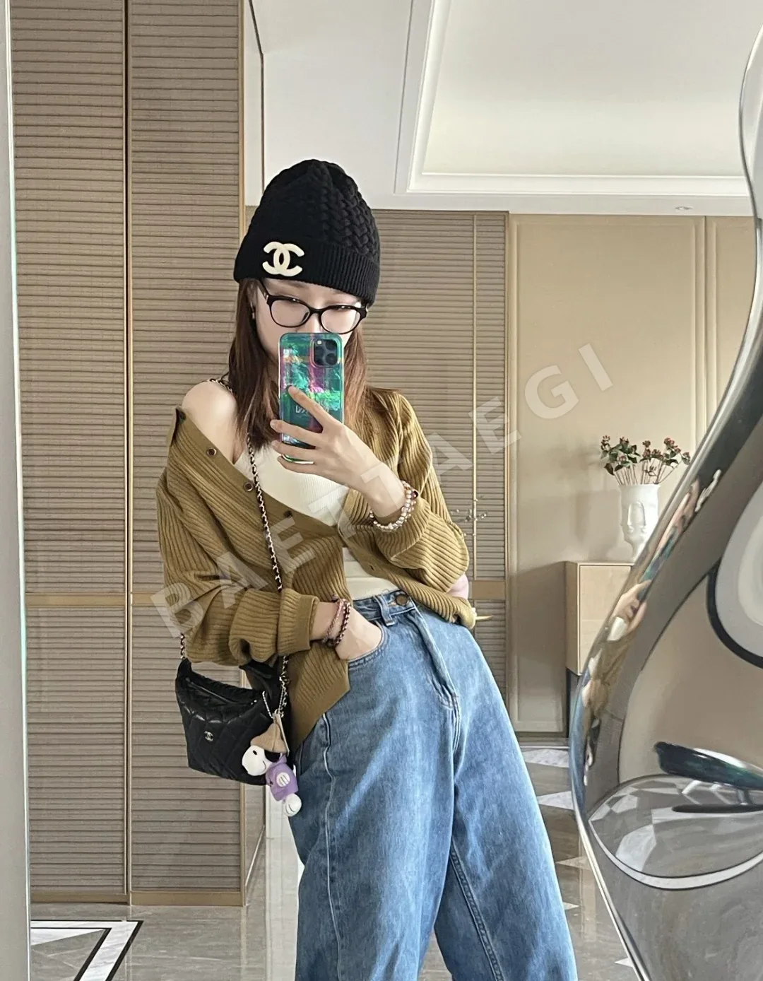 샤넬 비니 모자 185472