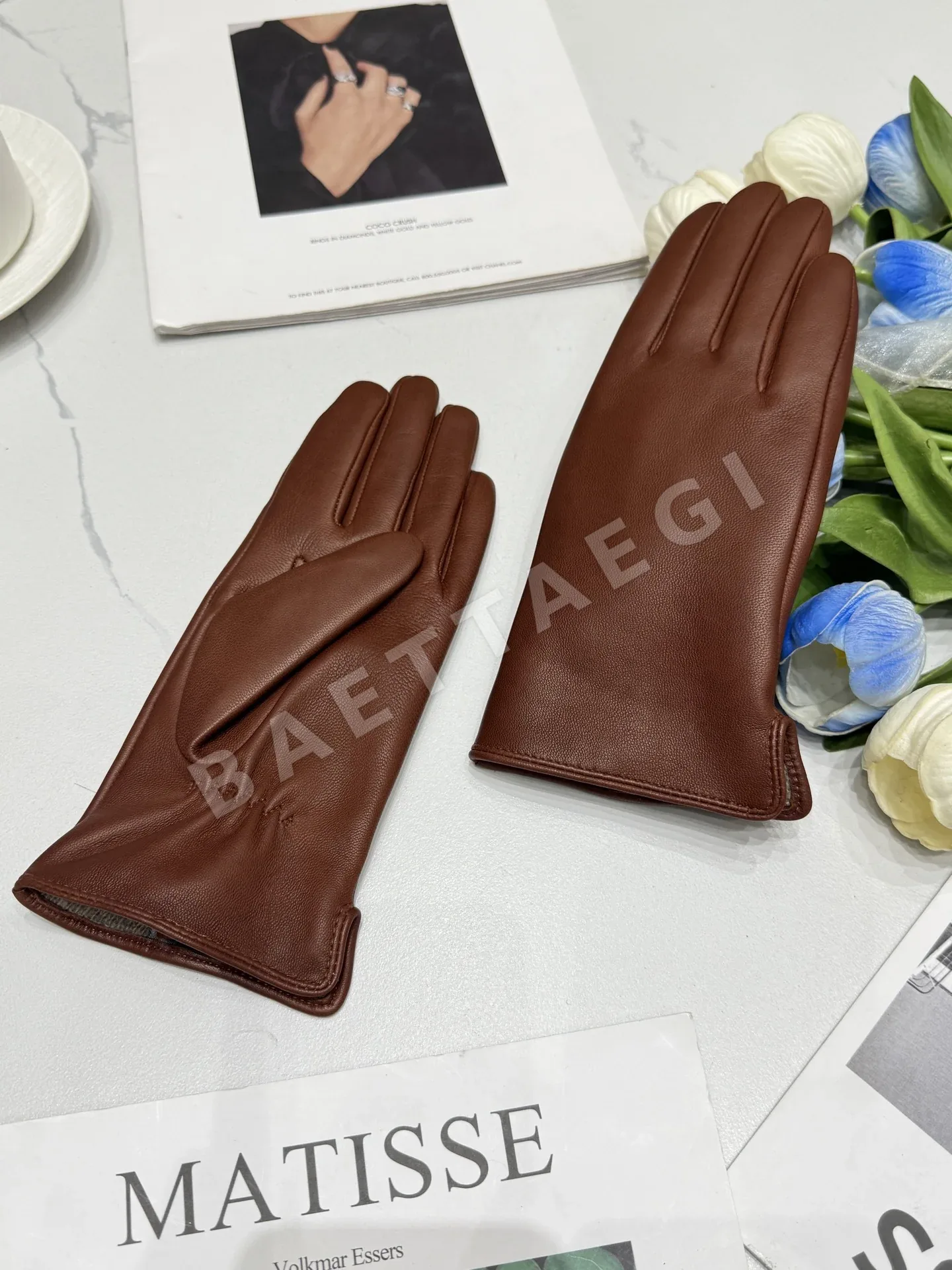 구찌 램스킨 여성 장갑 상세 이미지 6