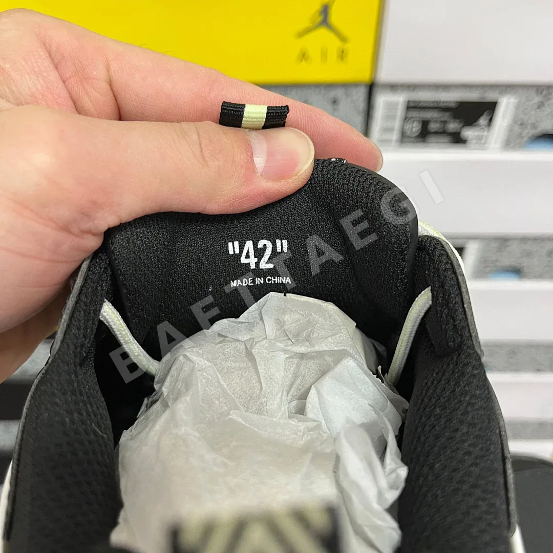 오프화이트 비 라이트 백 202401 Off White Be Right Back Black Lime 상세 이미지 4