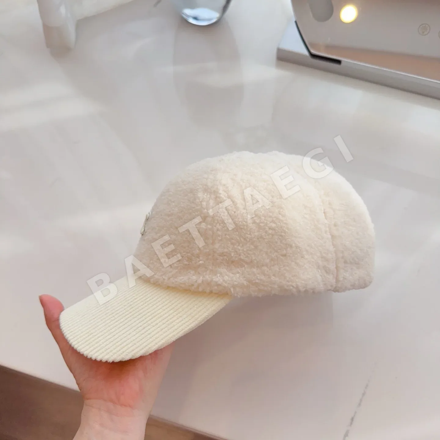 셀린느 시어스킨 램울 베이스볼 모자 상세 이미지 6