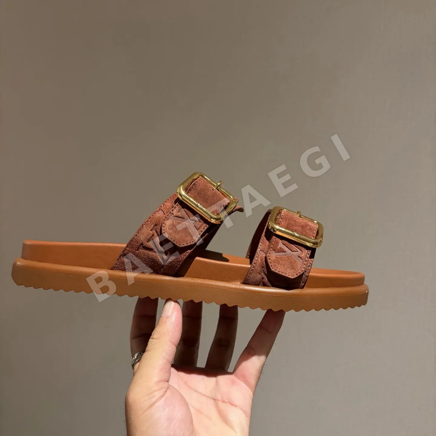 루이비통 더블 스트랩 샌들 상세 이미지 9