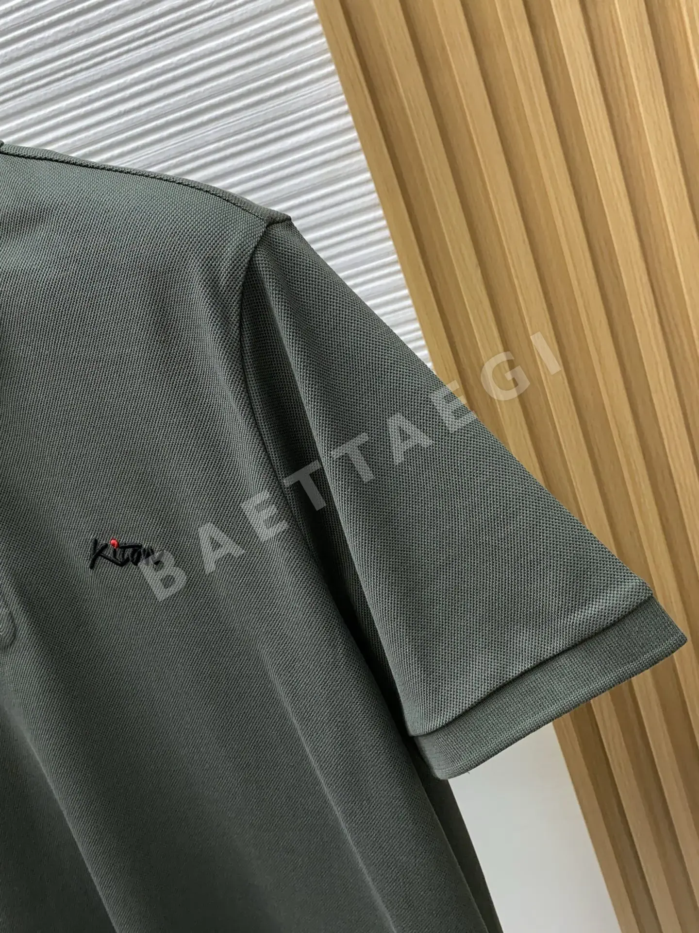 키톤 카라 반팔 폴로셔츠 상세 이미지 4
