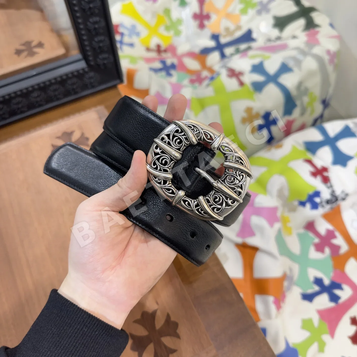 크롬하츠 벨트 164105 Chrome Hearts Belt