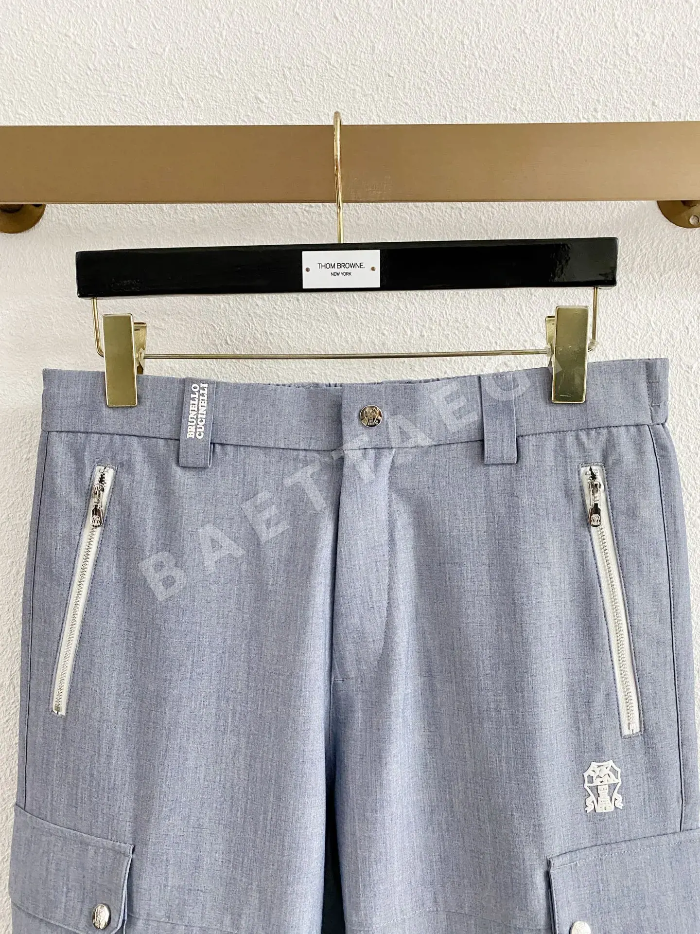 브루넬로쿠치넬리 남성 린넨 바지 상세 이미지 2