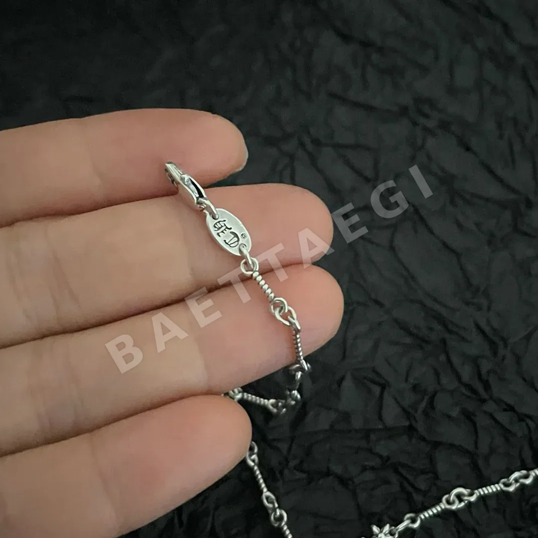 크롬하츠 뱀부 조인트 파이브스타 목걸이 상세 이미지 9