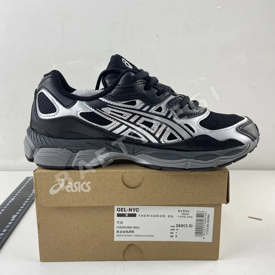 아식스 [HP] 젤 NYC 1203A280-002 200205 Asics Gel-NYC Black Graphite Grey 상세 이미지 7