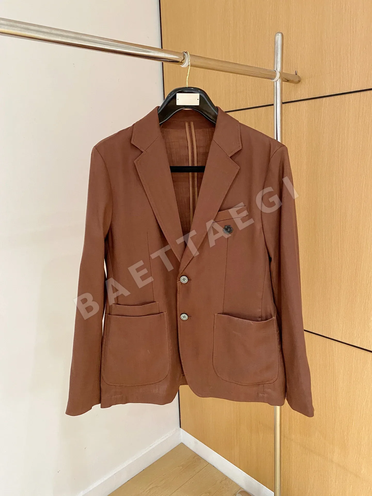 로로피아나 린넨 남성 자켓 129989