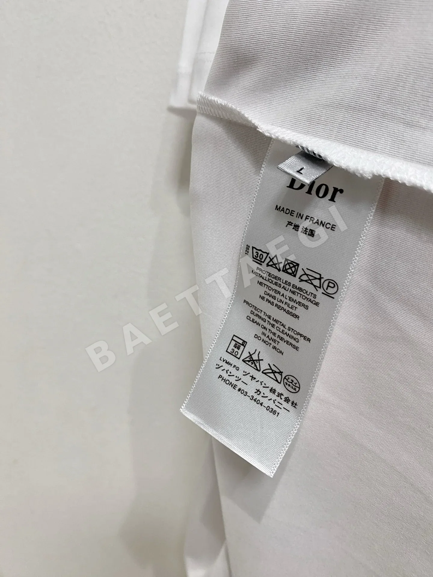디올 크루넥 남성 반팔 티셔츠 상세 이미지 8