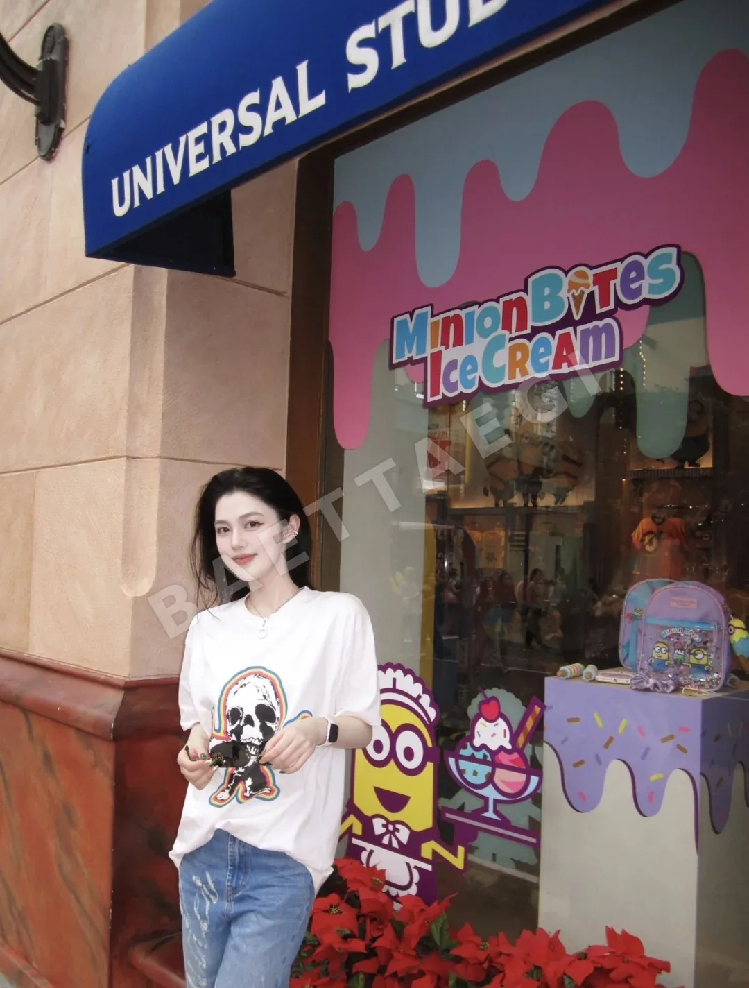 크롬하츠 포티 컬러풀 스컬 남성 반팔 티셔츠 상세 이미지 18