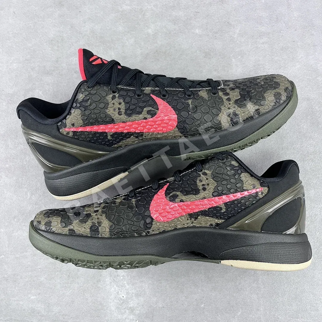 나이키 [GX] 코비 6 프로트로 블랙 레드 FQ3546-001 201374 Nike Kobe 6 Protro Italian Camo ZK6 상세 이미지 3