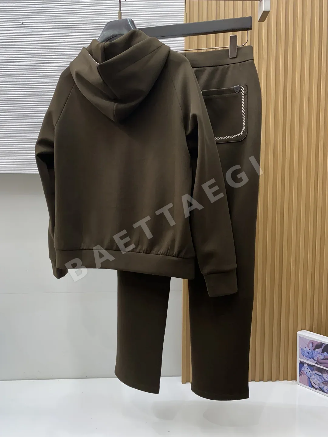 로로피아나 남성 지퍼 재킷 세트 상세 이미지 9