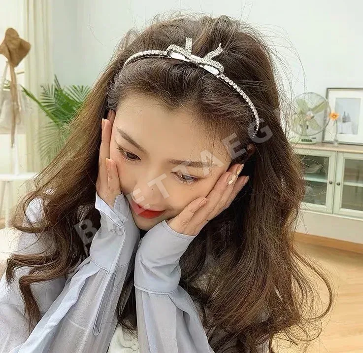 미우미우 리본 라인스톤 헤어밴드 상세 이미지 4