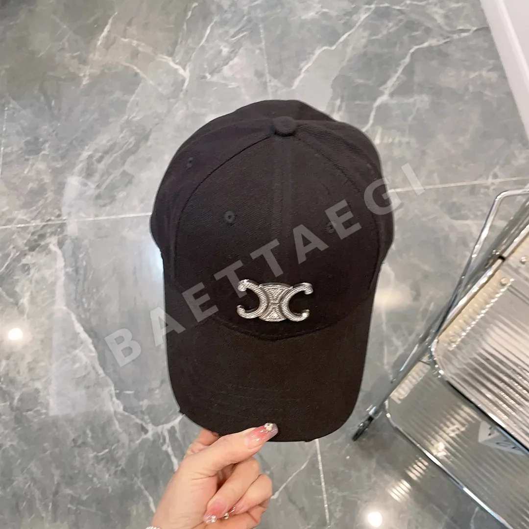 셀린느 다이아몬드 장식 봄여름 베이스볼 모자 상세 이미지 5
