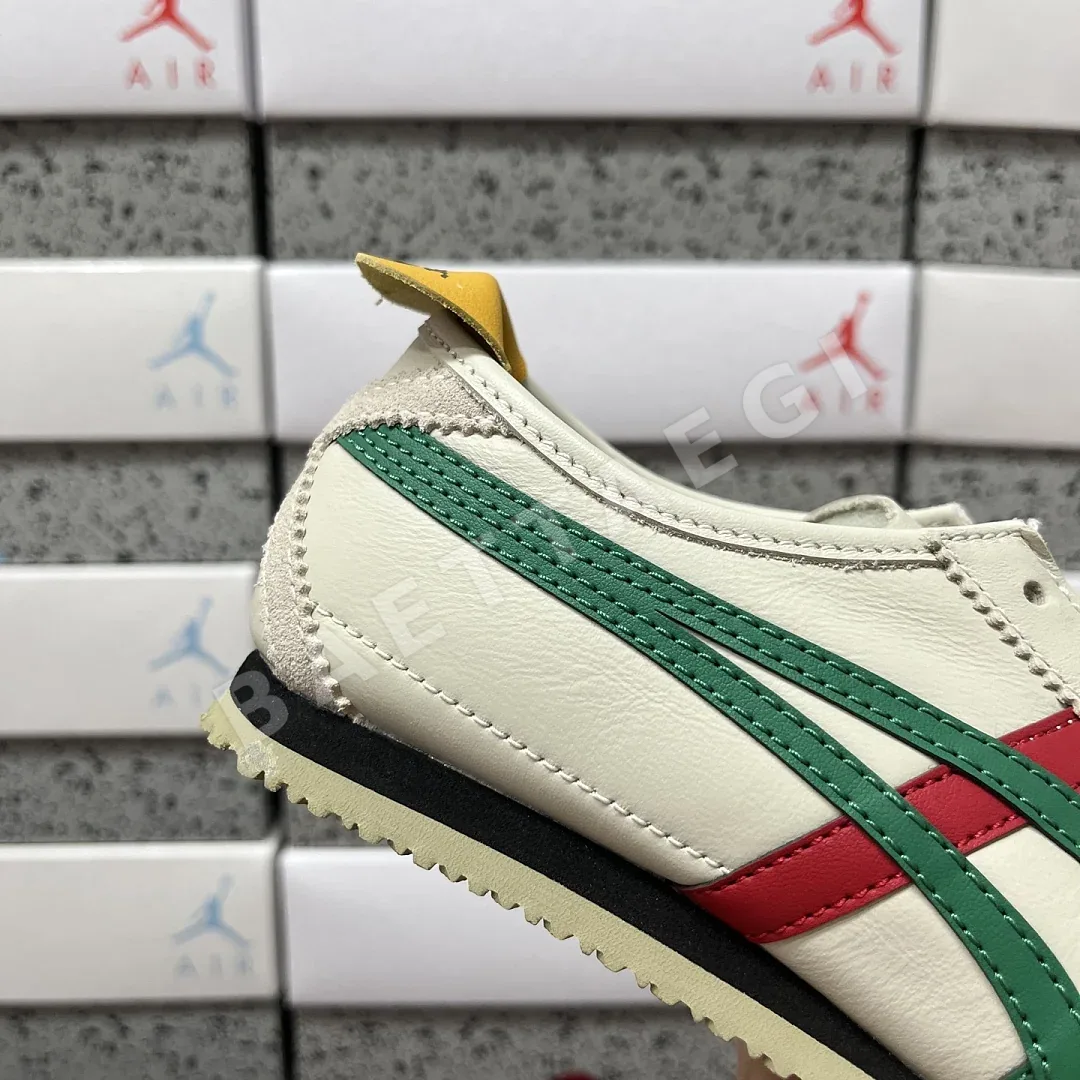 오니츠카타이거 [QC] 멕시코 66 1183C102-201 202299 Onitsuka Tiger Mexico 66 Birch Green Red 상세 이미지 2