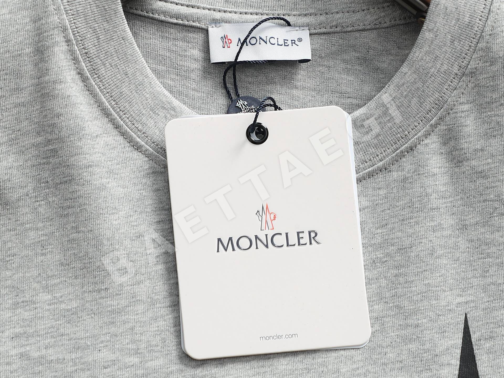 몽클레르 여성 크루넥 반팔 티셔츠 상세 이미지 8