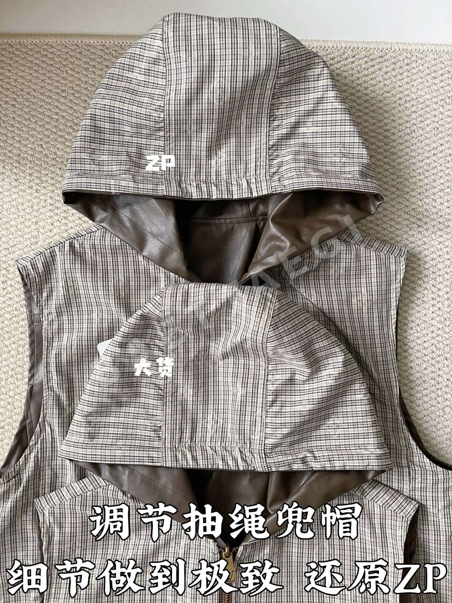 루이비통 리버시블 후드 조끼 상세 이미지 5