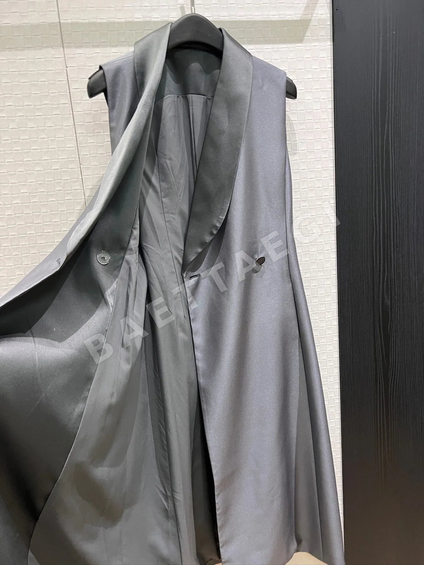 디올 숄카라 더블 버튼 베스트 자켓 상세 이미지 6