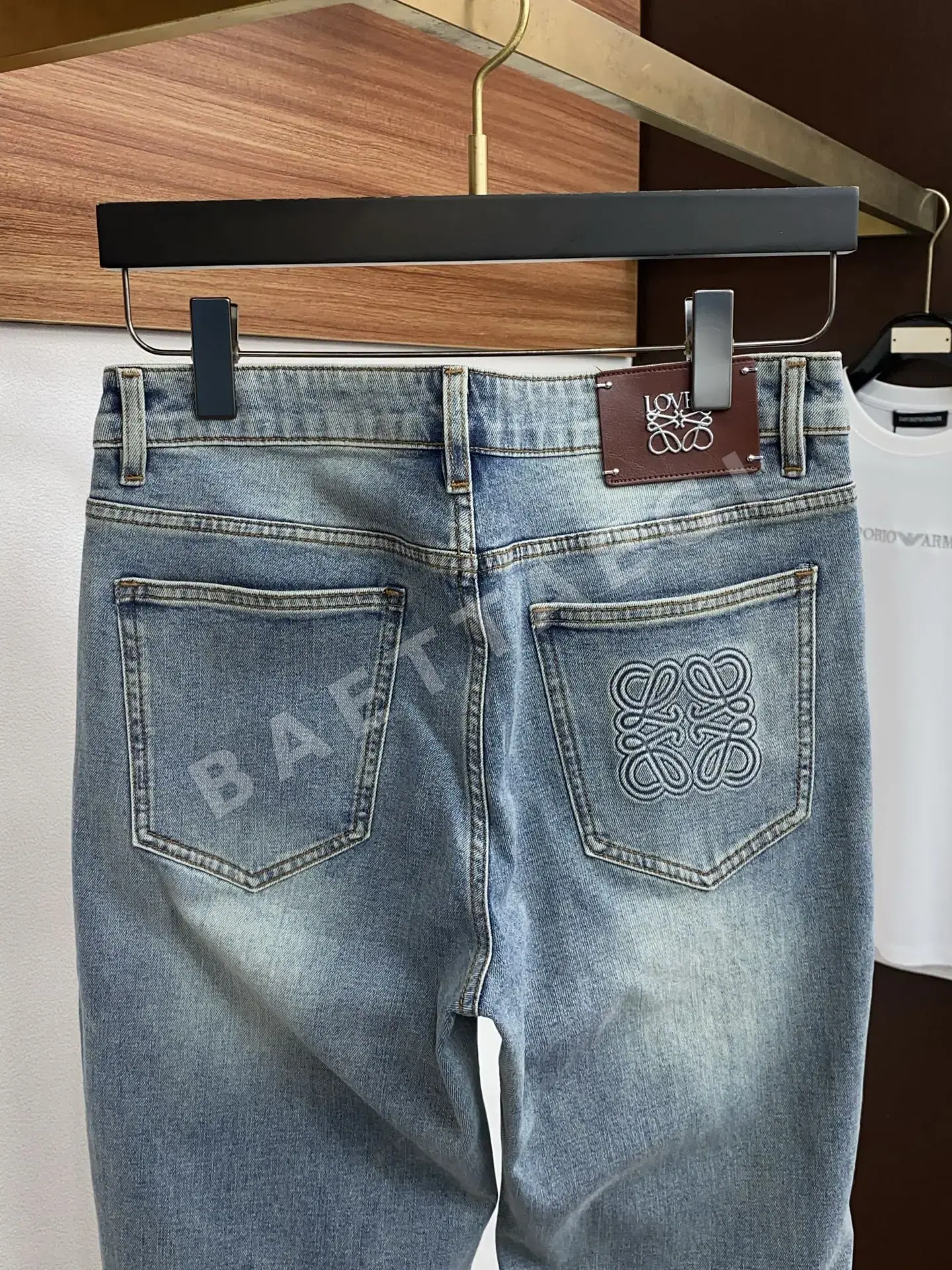 로에베 데님 남성 바지 상세 이미지 9