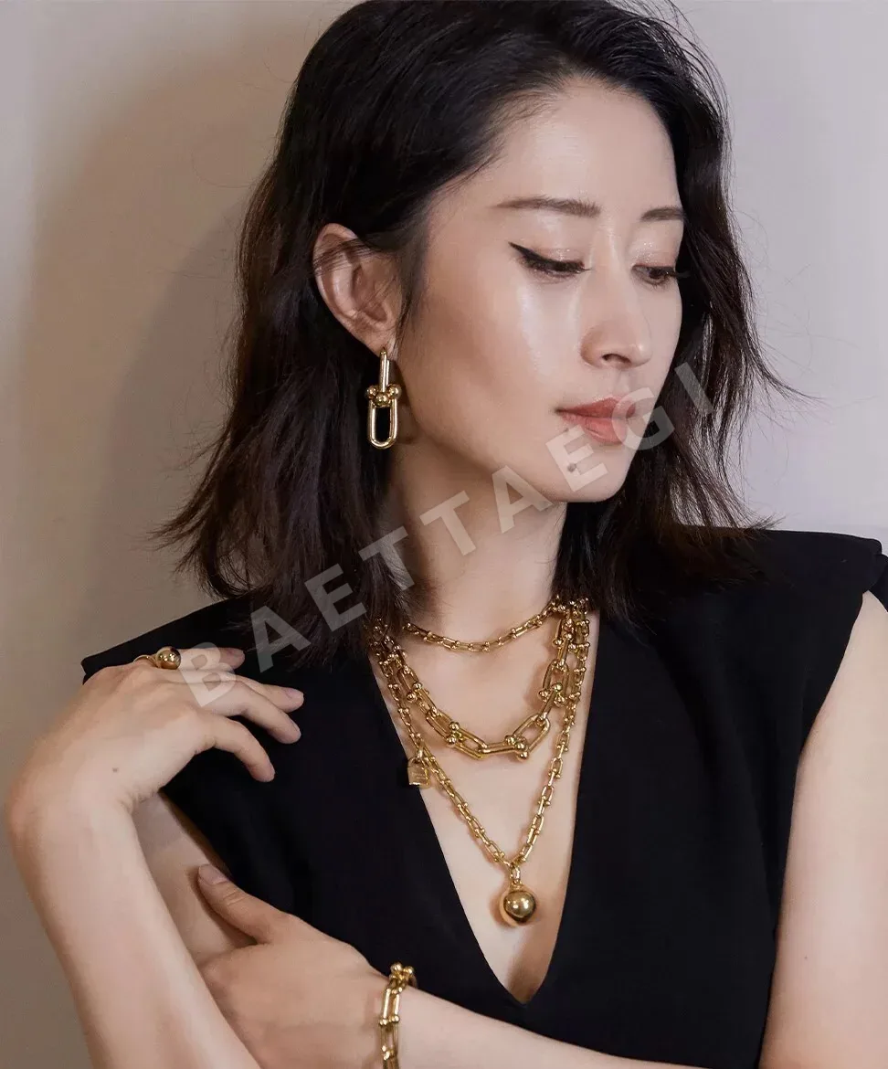 티파니 하드웨어 링크 목걸이 상세 이미지 2