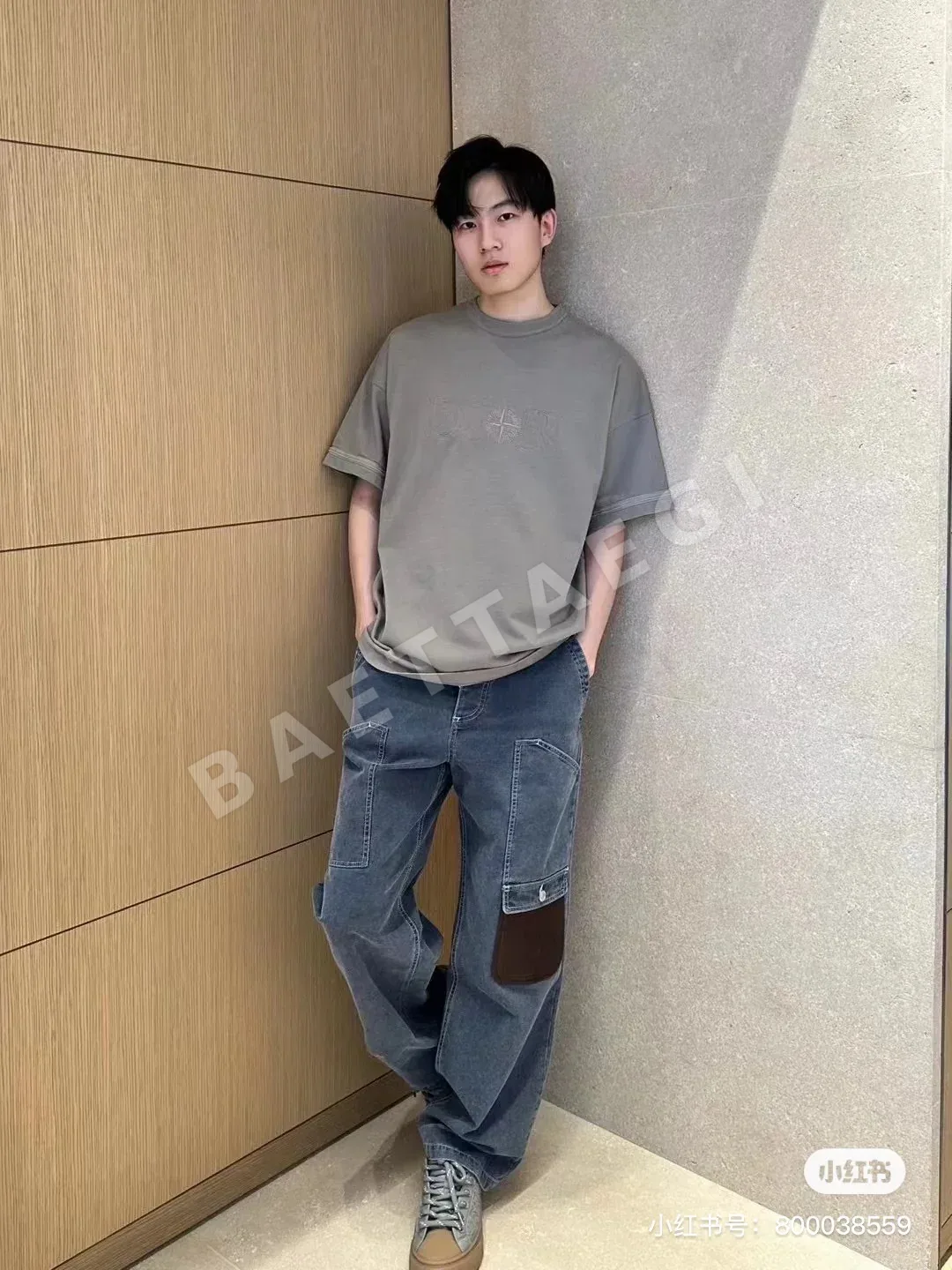 스톤아일랜드 남성 반팔 상세 이미지 2