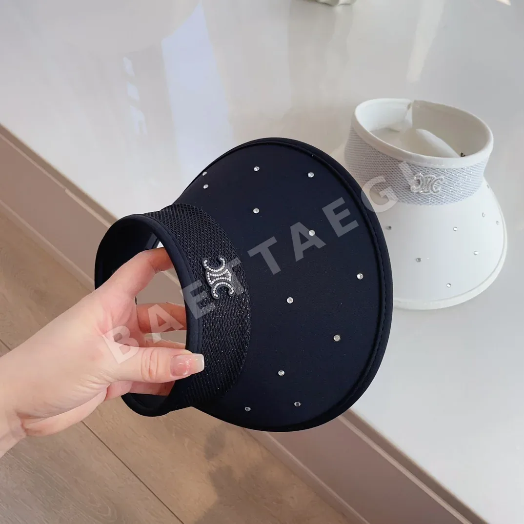 셀린느 큐빅 장식 썬햇 모자 상세 이미지 3