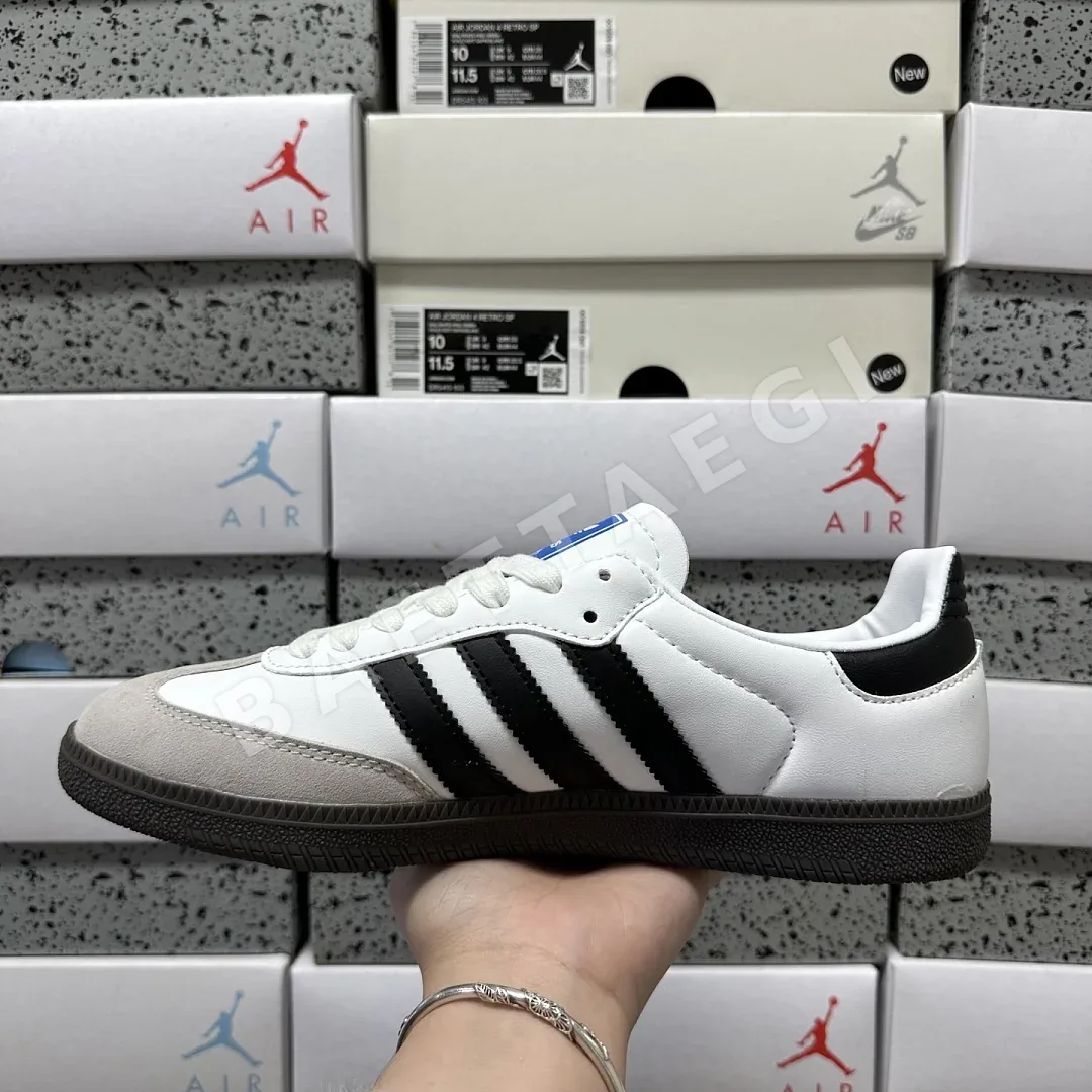 아디다스 [WZ] 삼바 OG B75806 200694 Adidas Samba OG Cloud White Core Black 상세 이미지 5