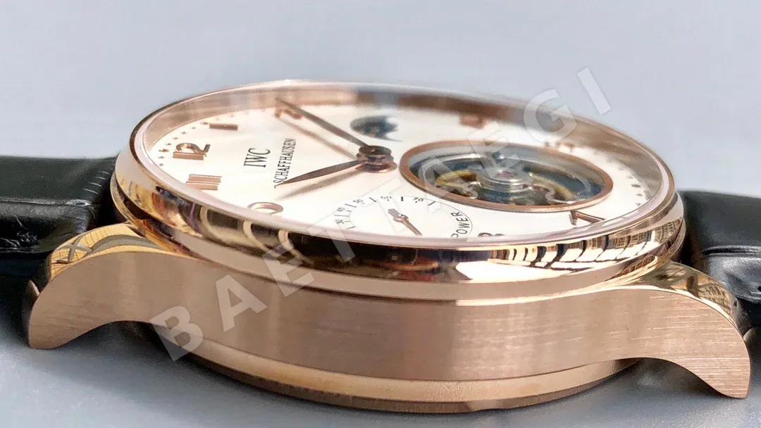 IWC 포르투기저 투르비용 문페이즈 파워리저브 시계 상세 이미지 4