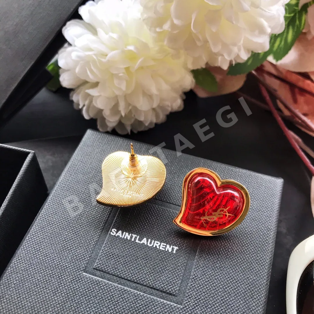 생로랑 YSL 하트 귀걸이 상세 이미지 4