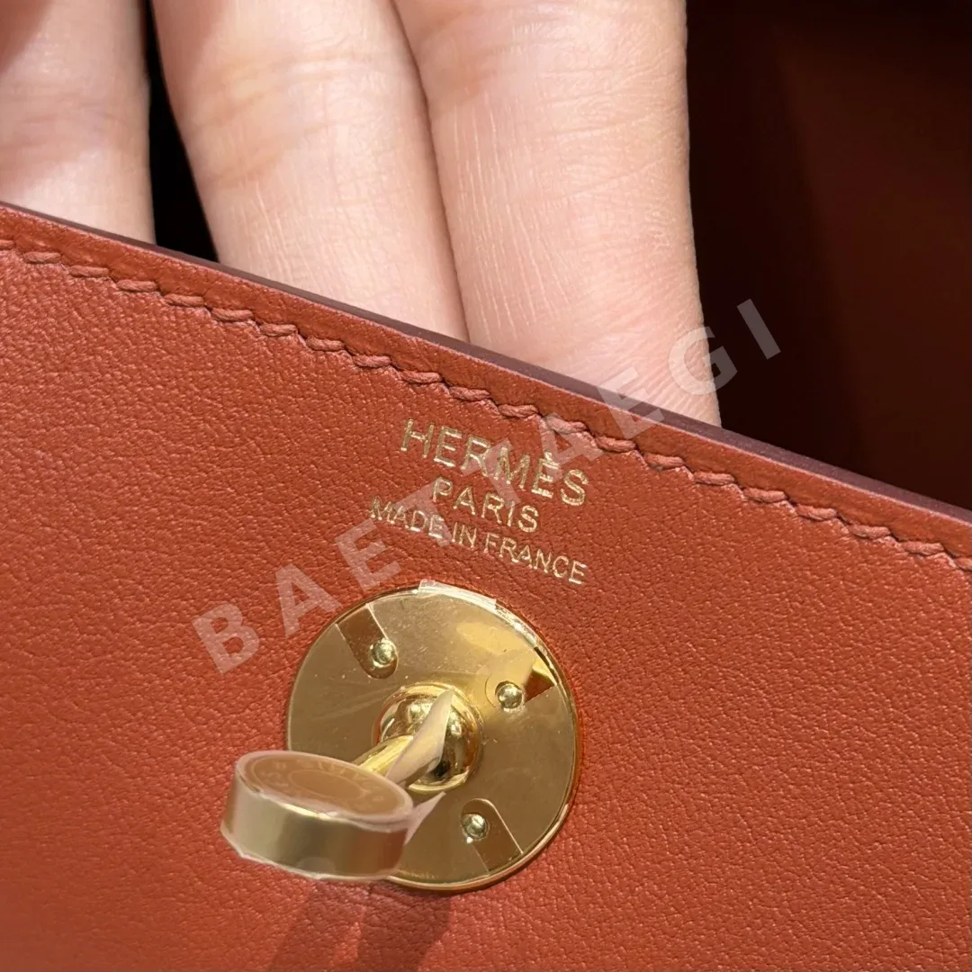 에르메스 미니린디 가죽 가방 상세 이미지 7