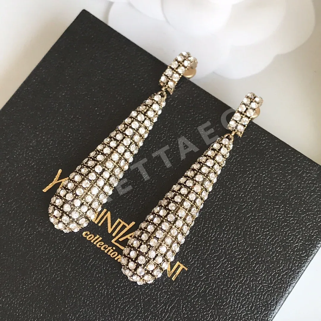 생로랑 YSL 다이아몬드 스터드 귀걸이 상세 이미지 7